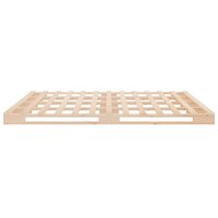 Palletbed massief hout 180x200 cm 6