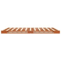 Palletbed massief grenenhout wasbruin 140x200 cm 5