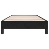 Boxspring zonder matras fluweel zwart 80x210 cm 5