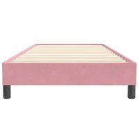 Boxspring zonder matras fluweel roze 80x220 cm 5