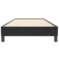Boxspring zonder matras fluweel zwart 90x220 cm 5