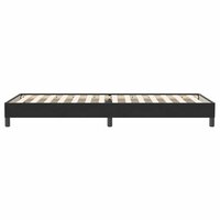 Boxspring zonder matras fluweel zwart 90x220 cm 6