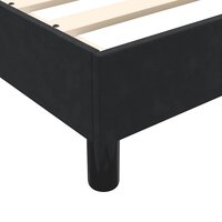 Boxspring zonder matras fluweel zwart 90x220 cm 8