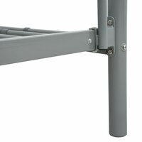 Stapelbed metaal grijs 90x200 cm 7