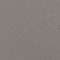 2-delige Loungeset met kussens stof taupe 5