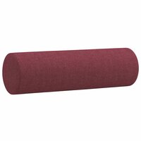 2-delige Loungeset met kussens stof wijnrood 6