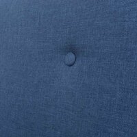 Bankstel stof blauw 2-delig 7