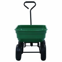 Tuinkiepwagen 300 kg 75L groen 5