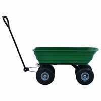Tuinkiepwagen 300 kg 75L groen 6
