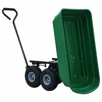 Tuinkiepwagen 300 kg 75L groen 7