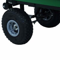 Tuinkiepwagen 300 kg 75L groen 8