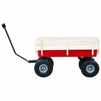 Tuinwagen 150 kg rood 6
