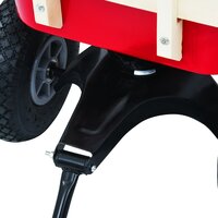 Tuinwagen 150 kg rood 8