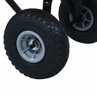Tuinwagen 150 kg rood 9