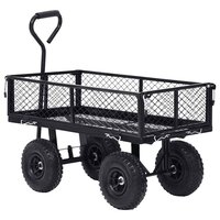 Tuinwagen 250 kg zwart 5
