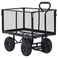 Tuinwagen 350 kg zwart 2