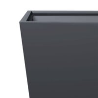 Plantenbak 30x30x30 cm staal antracietkleurig 7