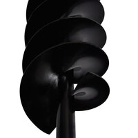 Grondboor met handvat 120 mm en verlengstukken 5 m (staal) 7