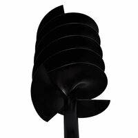 Grondboor met handvat 180 mm en verlengstukken 13 m (staal) 8