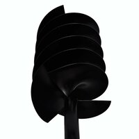 Grondboor met handvat 200 mm en verlengstukken 5 m (staal) 8