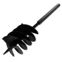 Grondboor met handvat 200 mm en verlengstukken 9 m (staal) 5