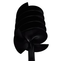 Grondboor met handvat 200 mm en verlengstukken 9 m (staal) 7