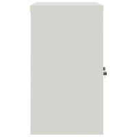 Archiefkast 90x40x70 cm staal lichtgrijs 5