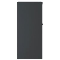 Archiefkast 79x40x90 cm staal antracietkleurig 5