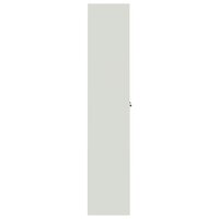 Archiefkast 90x40x200 cm staal lichtgrijs 5