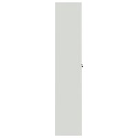 Archiefkast 105x40x180 cm staal lichtgrijs 5