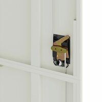 Archiefkast 105x40x180 cm staal lichtgrijs 8