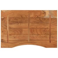 Bureaublad rechthoekig 100x60x2,5 cm massief acaciahout 5