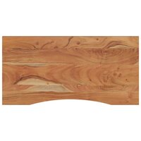 Bureaublad rechthoekig 110x60x2,5 cm massief acaciahout 2