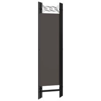 Kamerscherm met 4 panelen 160x180 cm antraciet 4