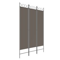  Kamerscherm met 3 panelen 120x220 cm stof antracietkleurig 2
