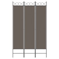  Kamerscherm met 3 panelen 120x220 cm stof antracietkleurig 3