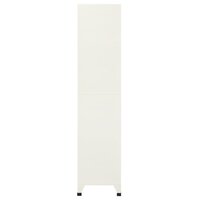 Lockerkast 90x40x180 cm staal grijs en blauw 4