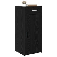 Opbergkast Zwarte Eik 40 x 42,5 x 93 cm Geconstrueerd hout 3