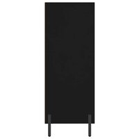 Schappenkast 69,5x32,5x90 cm bewerkt hout zwart 5