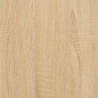 Platenkast 85x38x48 cm bewerkt hout sonoma eikenkleurig 8