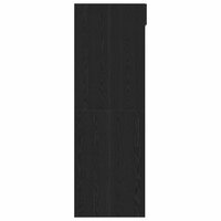 Wasmachinekast Zwart Eiken 67,5 x 68 x 200 cm Bewerkt hout 7