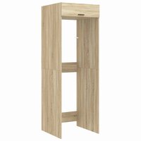 Wasmachinekast Sonoma 67,5 x 68 x 200 cm Bewerkt hout 2