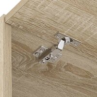 Wasmachinekast Sonoma 67,5 x 68 x 200 cm Bewerkt hout 9