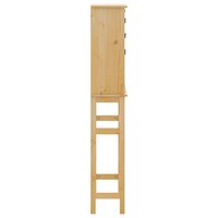 Wasmachinekast Corona massief grenenhout 6