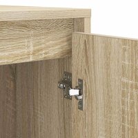 Wasmachinekast met opslag Sonoma 87 x 60 x 89 cm Bewerkt hout 9