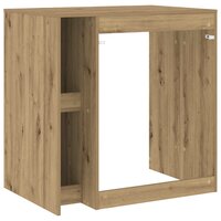 Wasmachinekast Artisan Eiken 87 x 60 x 89 cm Bewerkt hout 8