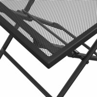 Tuintafel 38x38x38 cm staalgaas antracietkleurig 7