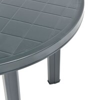 Tuintafel 89 cm kunststof groen 3