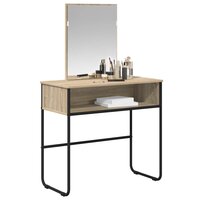 Kaptafel Sonoma Eiken 81 x 40 x 131 cm Bewerkt hout 3