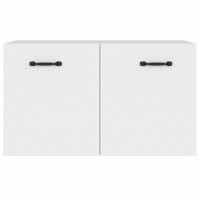 Wandkast 60x36,5x35 cm bewerkt hout wit 3